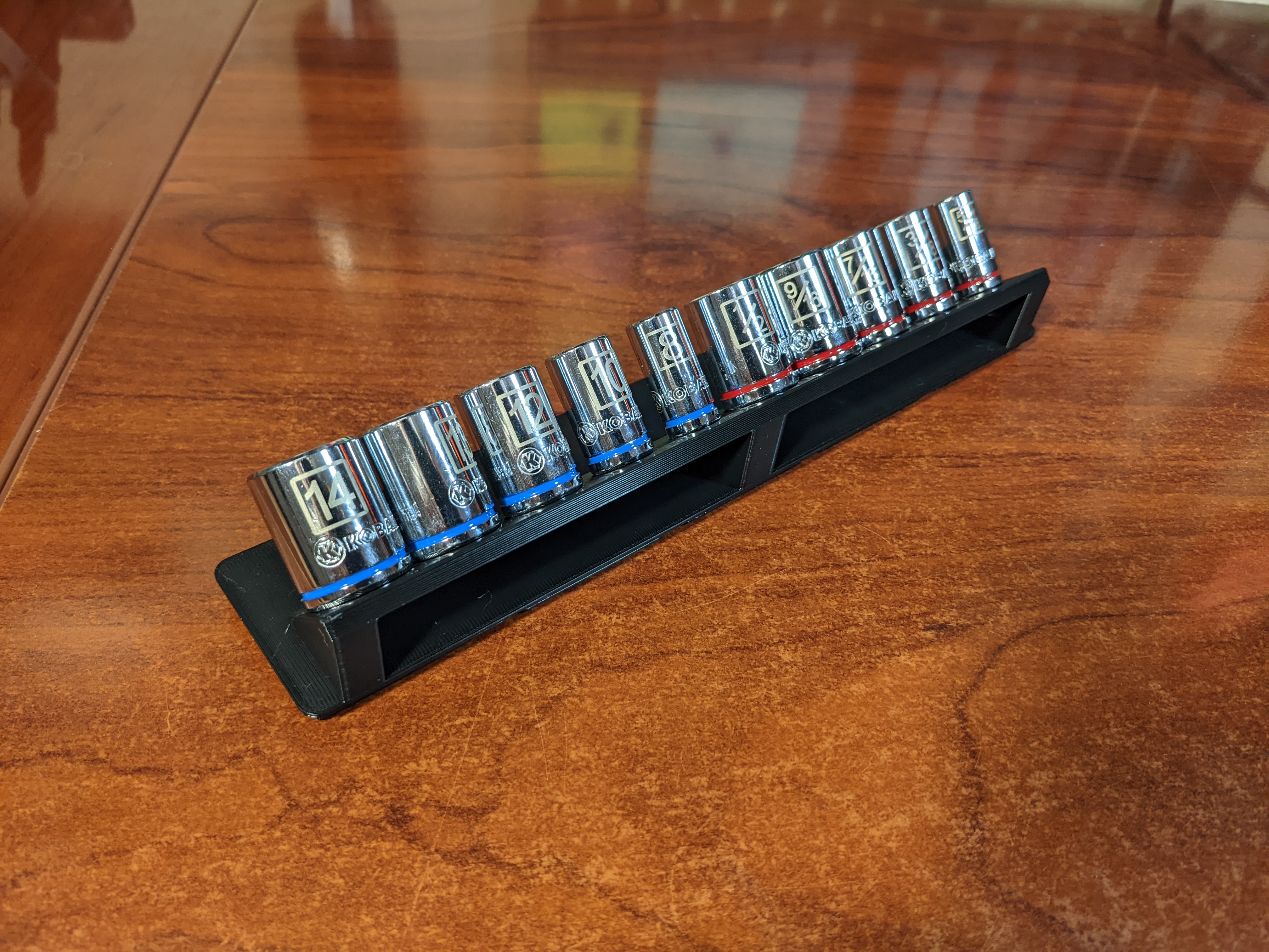 Miniatura 2 do modelo 3D Gridfinity angled and vertical socket 1_4 (remix)