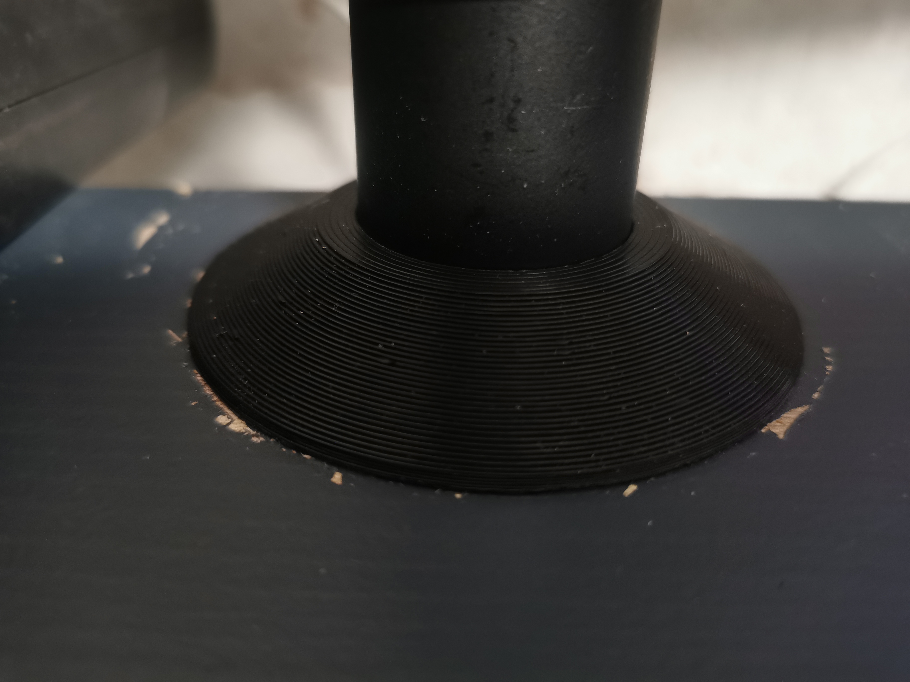Monitor arm table base (parametric)
