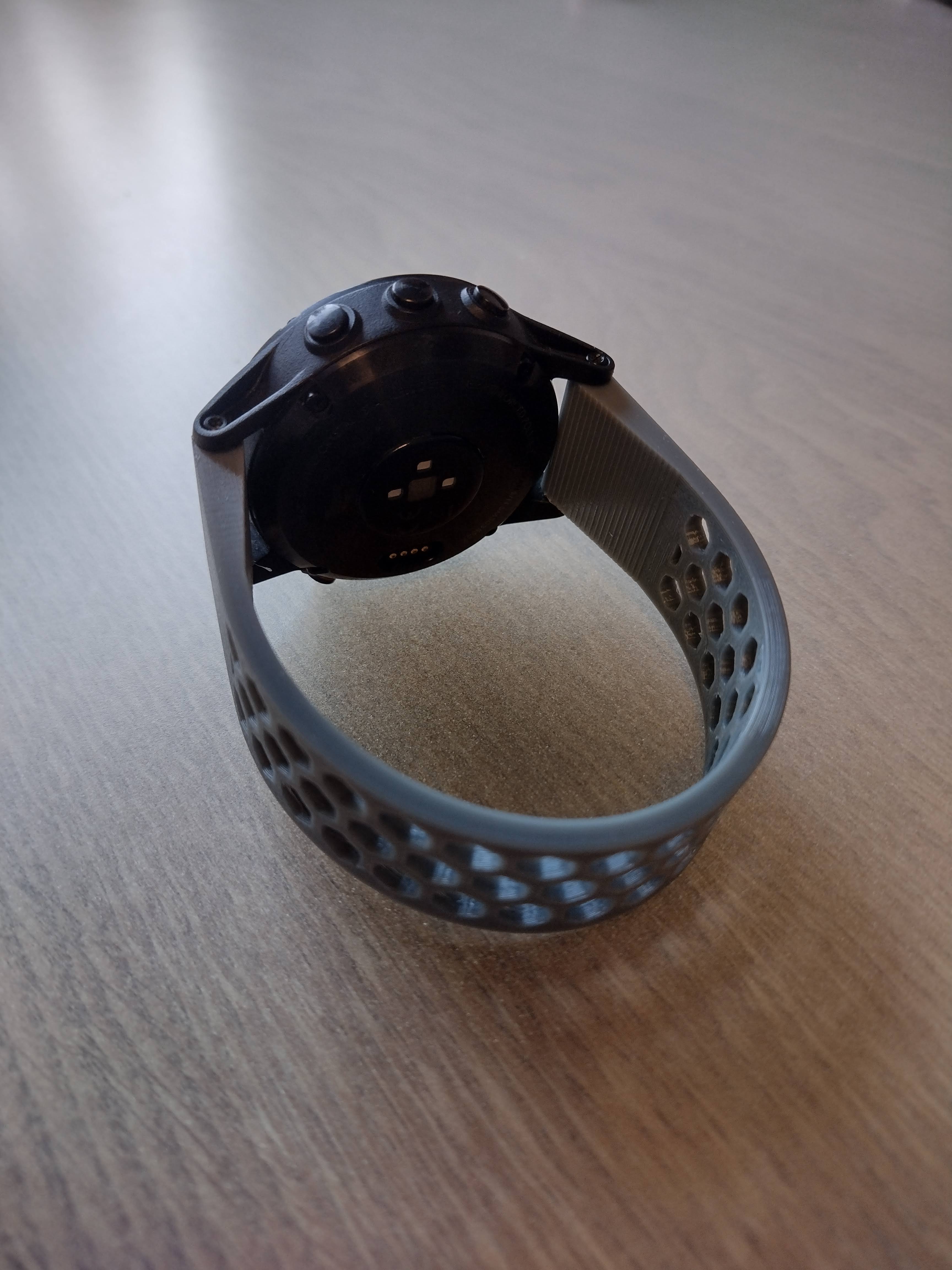 Garmin watch bracelet 22mm by CAD-Guy | Download free STL model ...