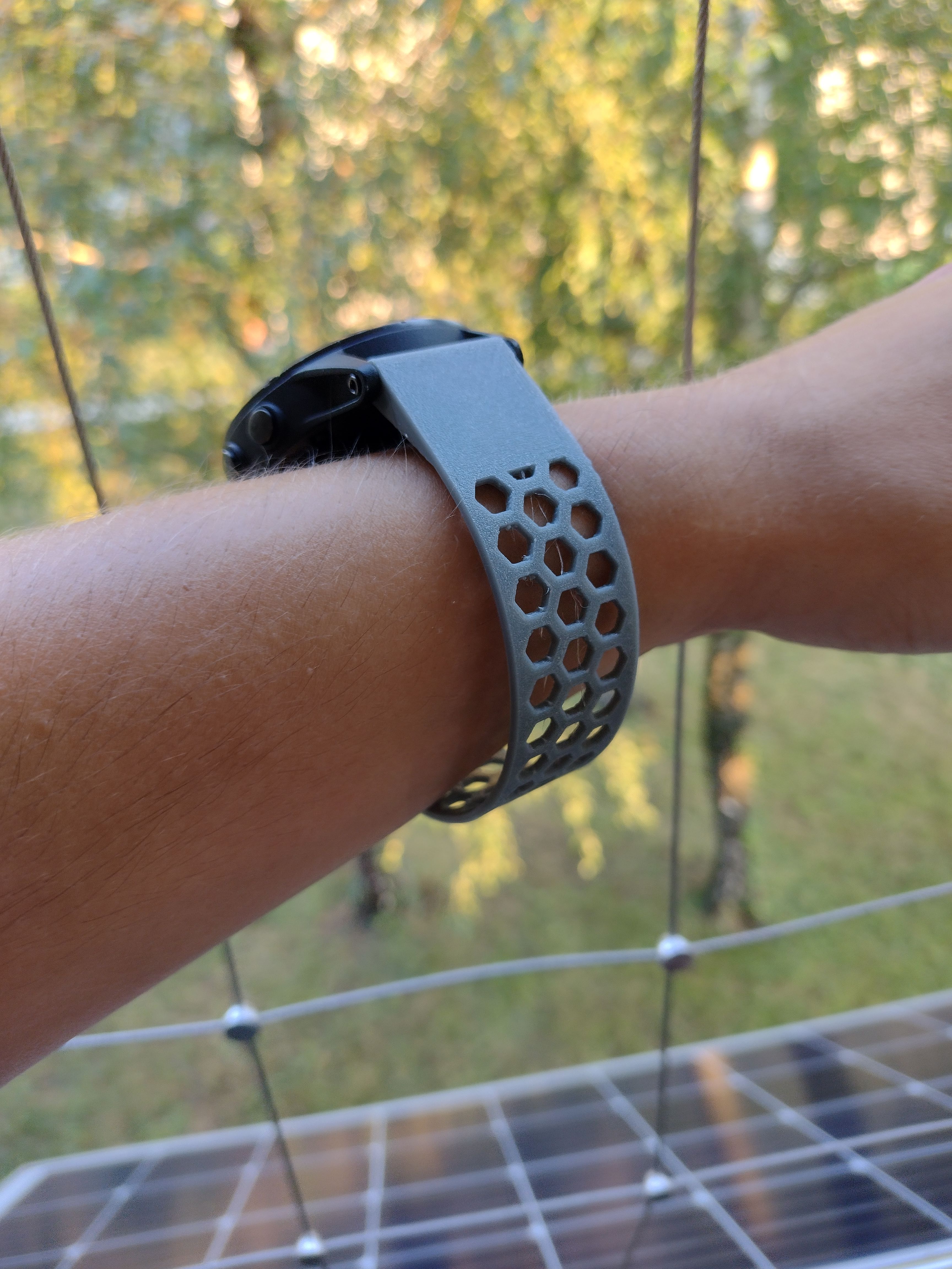 Garmin watch bracelet 22mm by CAD-Guy | Download free STL model ...