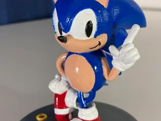 Sonic - Classic by reddadsteve, Download free STL model