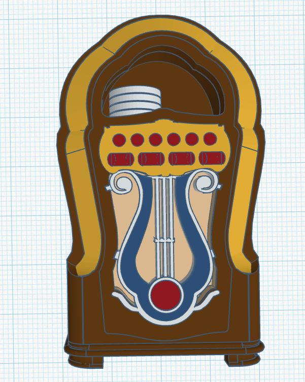 Playmobil kompatible Jukebox Wurlitzer 1080