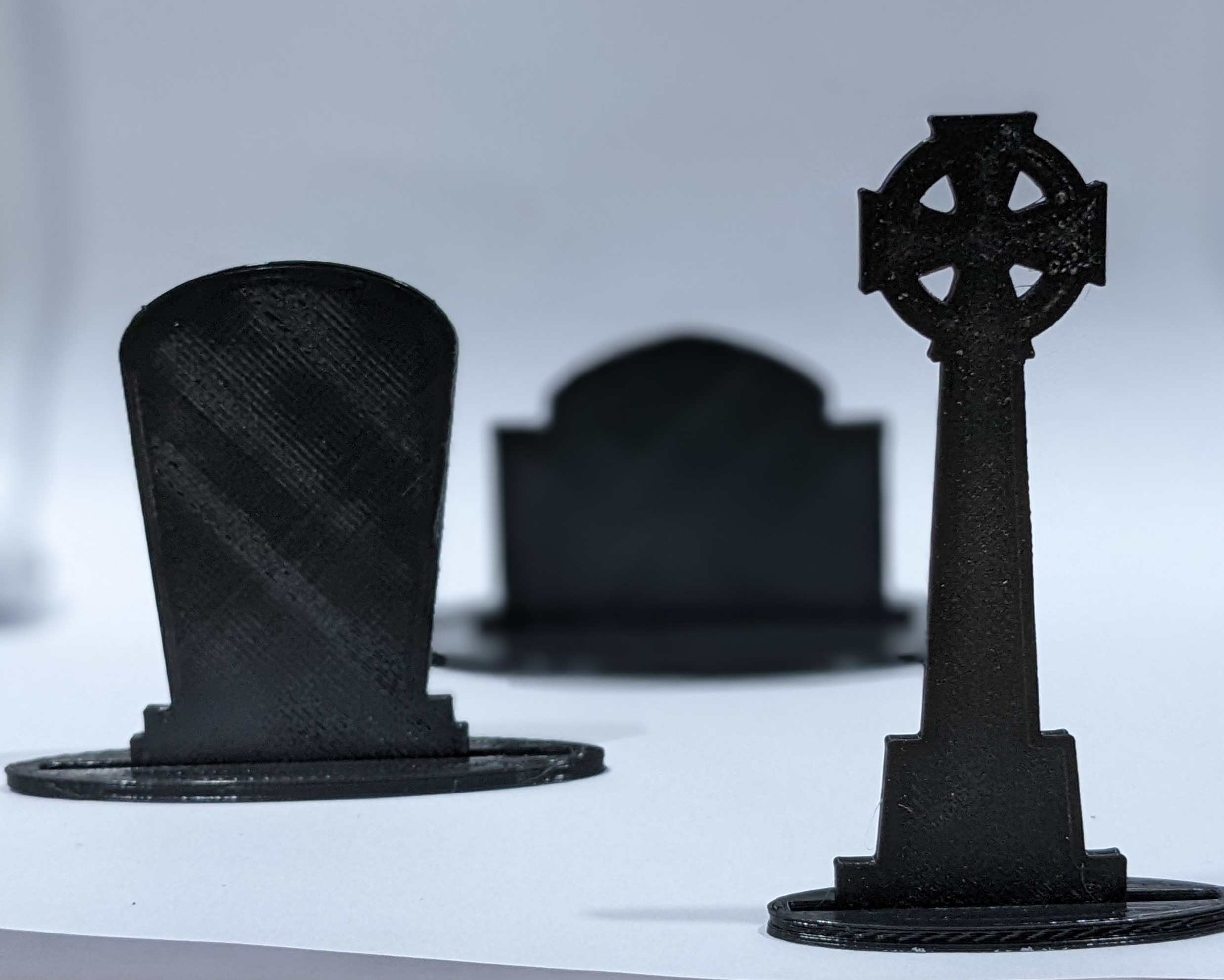 Mini Tombstone Decorations
