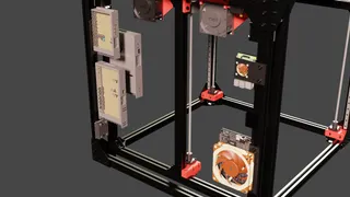 Rat Rig V-Core 3 electronics mount by Maxim Shchetynin | Download free ...