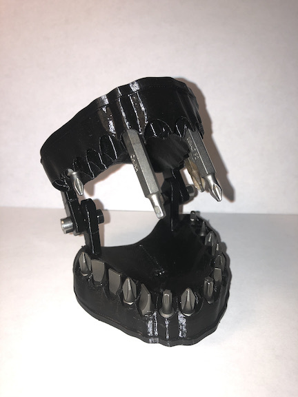 Denture Bit holder with Holes