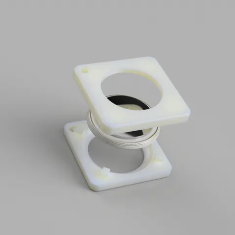 Twist Together Square Airtag "not a tile" Keychain Case