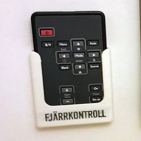 BenQ IR Remote wall holder