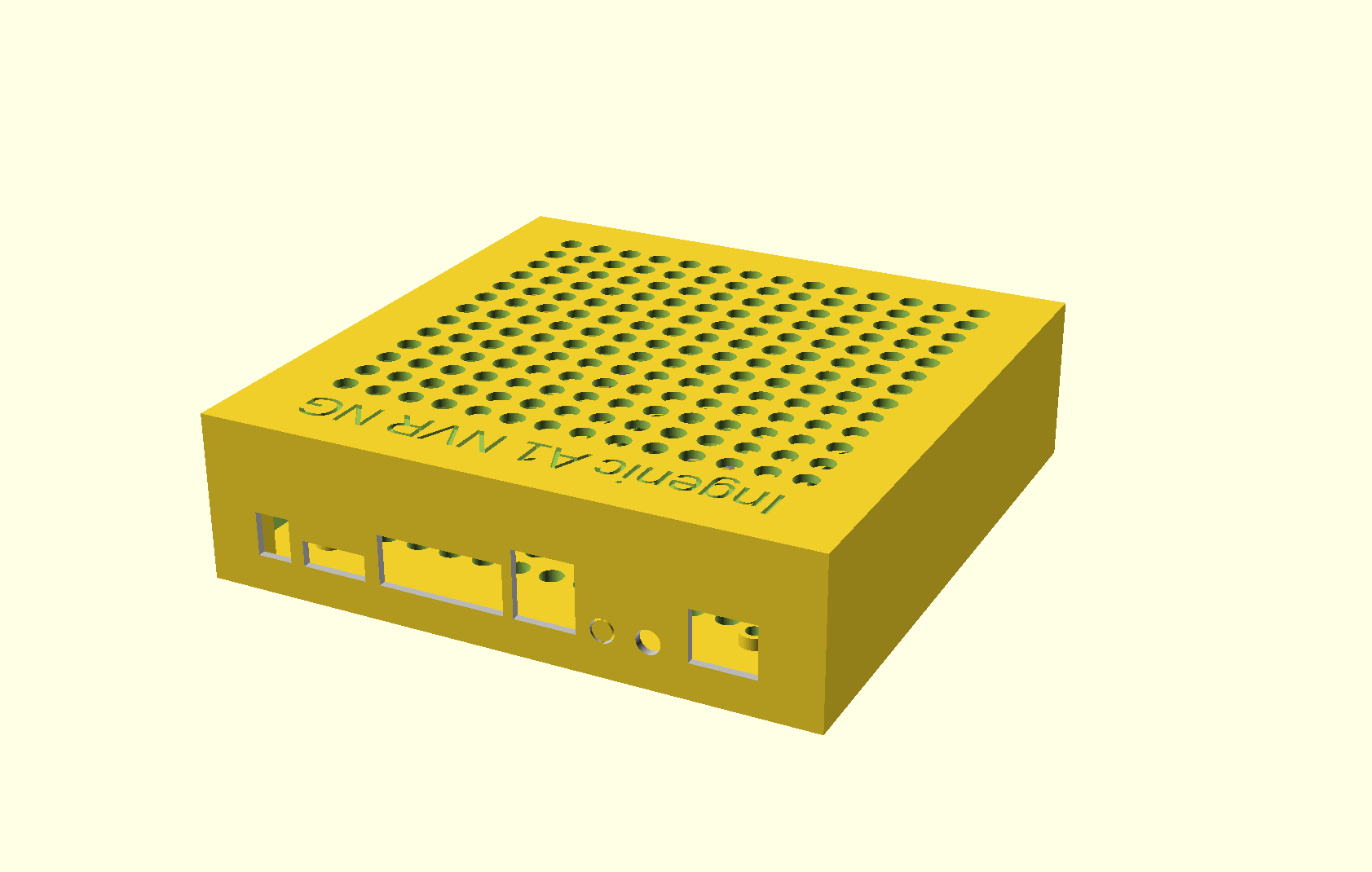 Ingenic A1 NVR Case (new board)