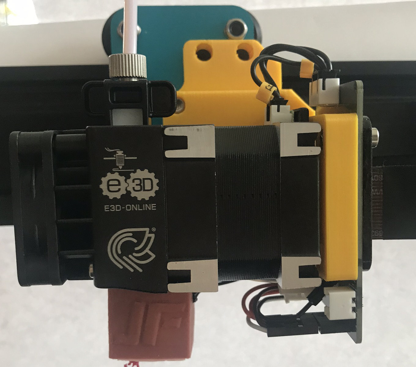 Hemera Mount Sidewinder X1 with original hotend