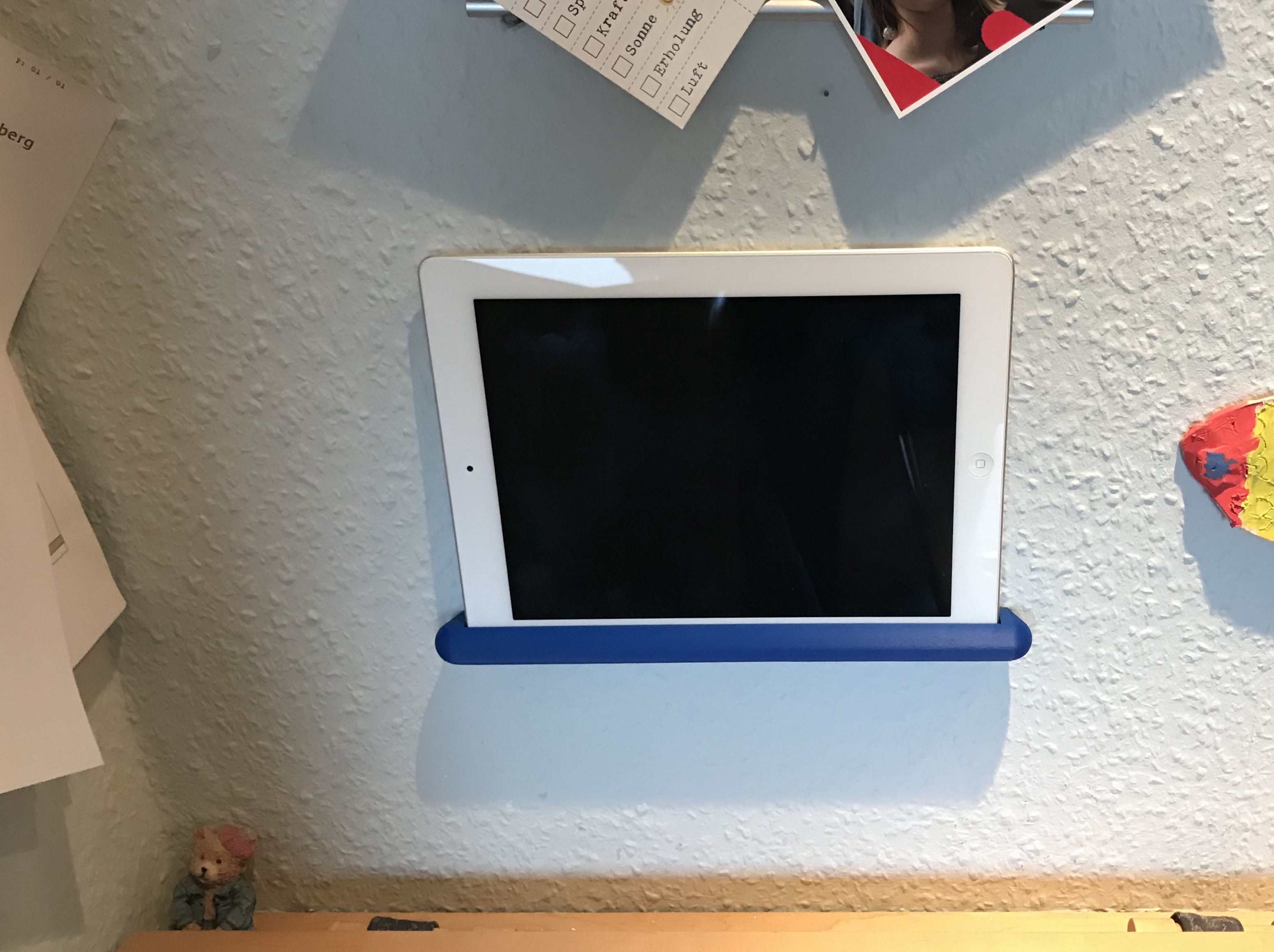 universal tablet wall mount parametric (ipad 2)