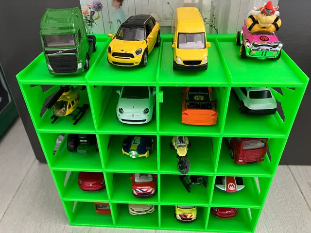 Toy car garage