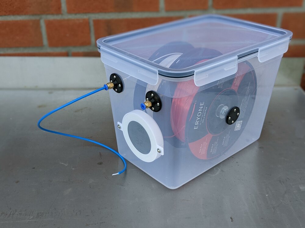 ORIA Hygrometer Mount for IKEA Drybox 365+