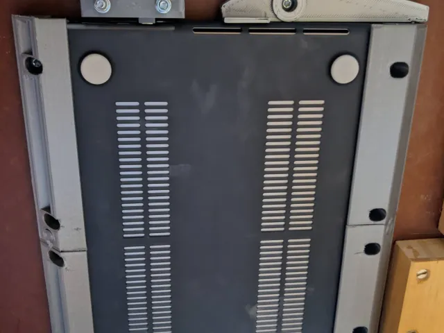 Laptop under desk dock