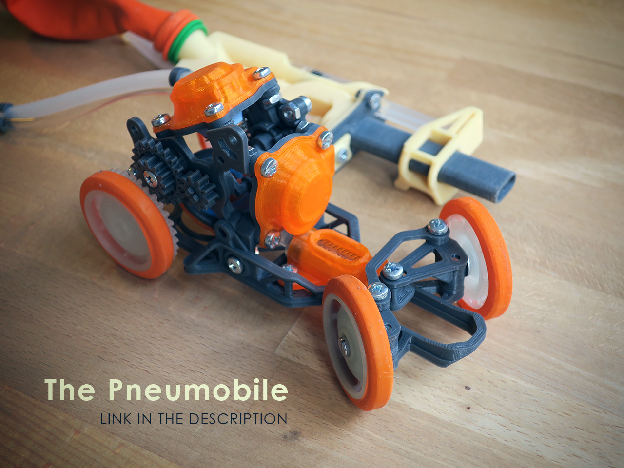 Miniatura 5 do modelo 3D Balloon Powered Radial Engine