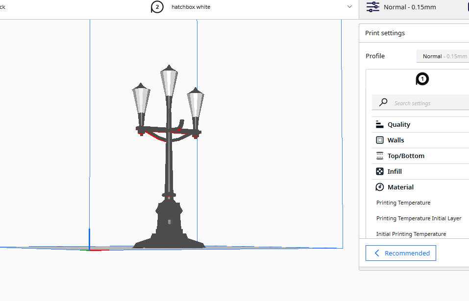 Lamppost jewelry or glasses holder