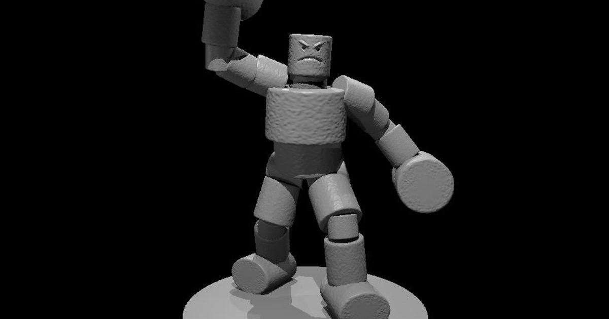 Marshmallow Golem by MZ4250 Download free STL model