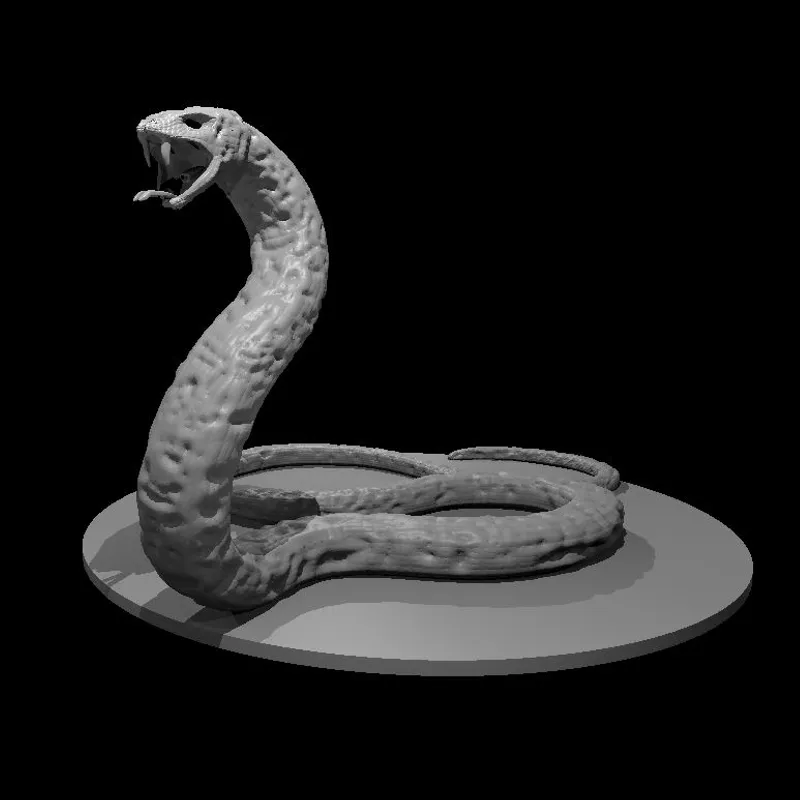 Free STL file Giant Snake 🐍・3D printing idea to download・Cults