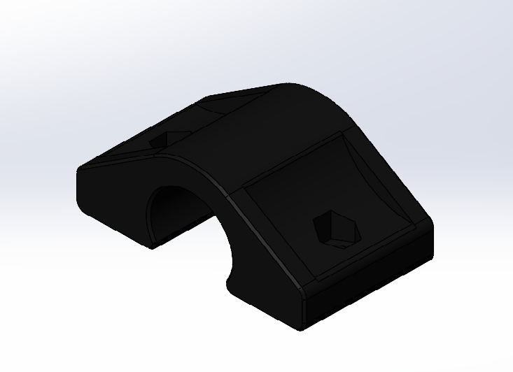 Prusa I3 Steel LM8UU Bed holder by Megastrong1 Download free STL