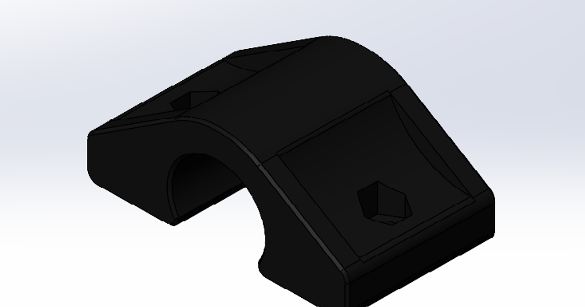 Prusa I3 Steel LM8UU Bed holder by Megastrong1 Download free STL