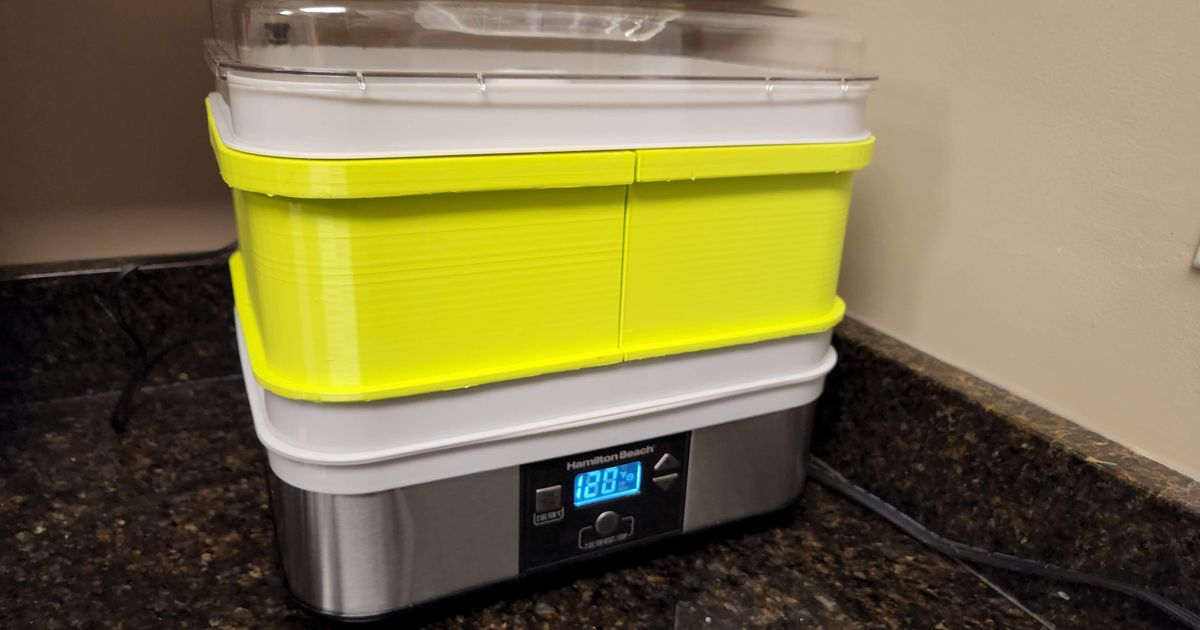 Filament Dehydrator Tray from Hamilton Beach Dehydrator by atak5