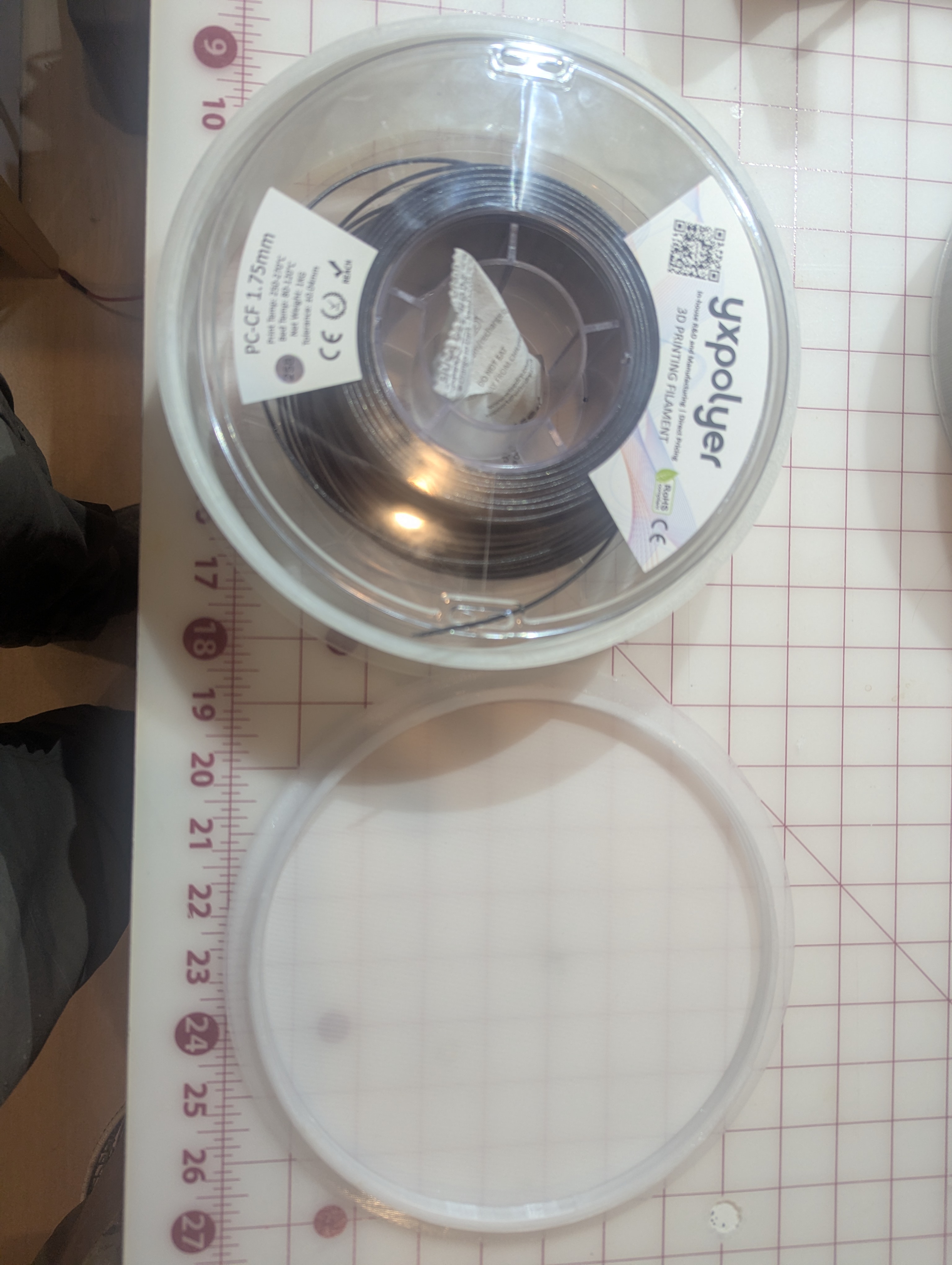 Stackable Filament Spool Storage Container