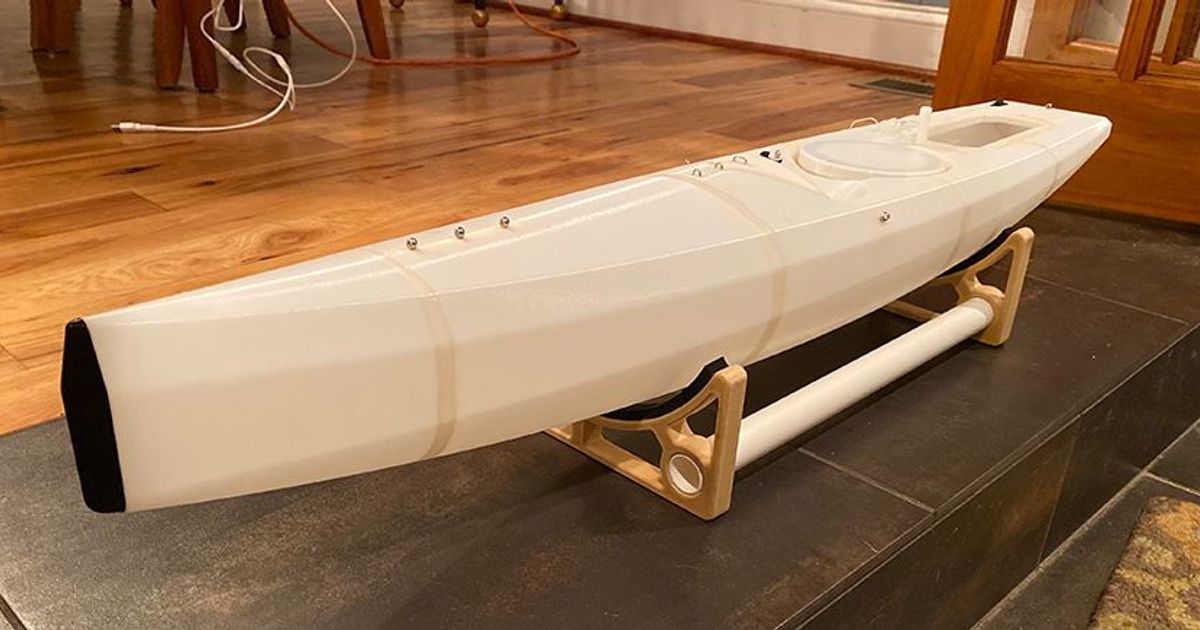 RC sailboat plane whatever work cradle PVC by willnewton Download