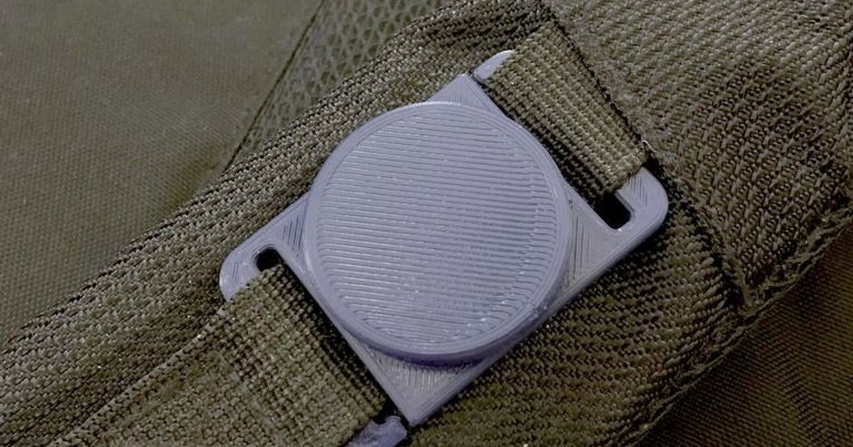 AirTag Case For Backpack, Camera Bag Strap or Pet Collar by rh224