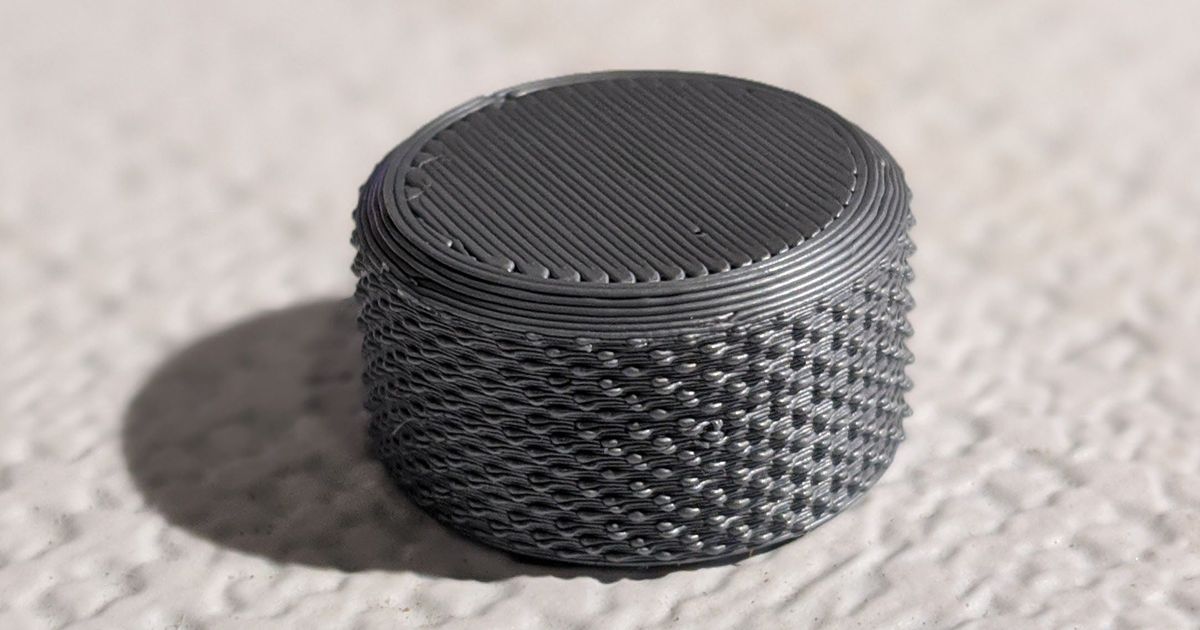 20mm x 10mm (6mm ID) Knurled Knob by Tony Download free STL model