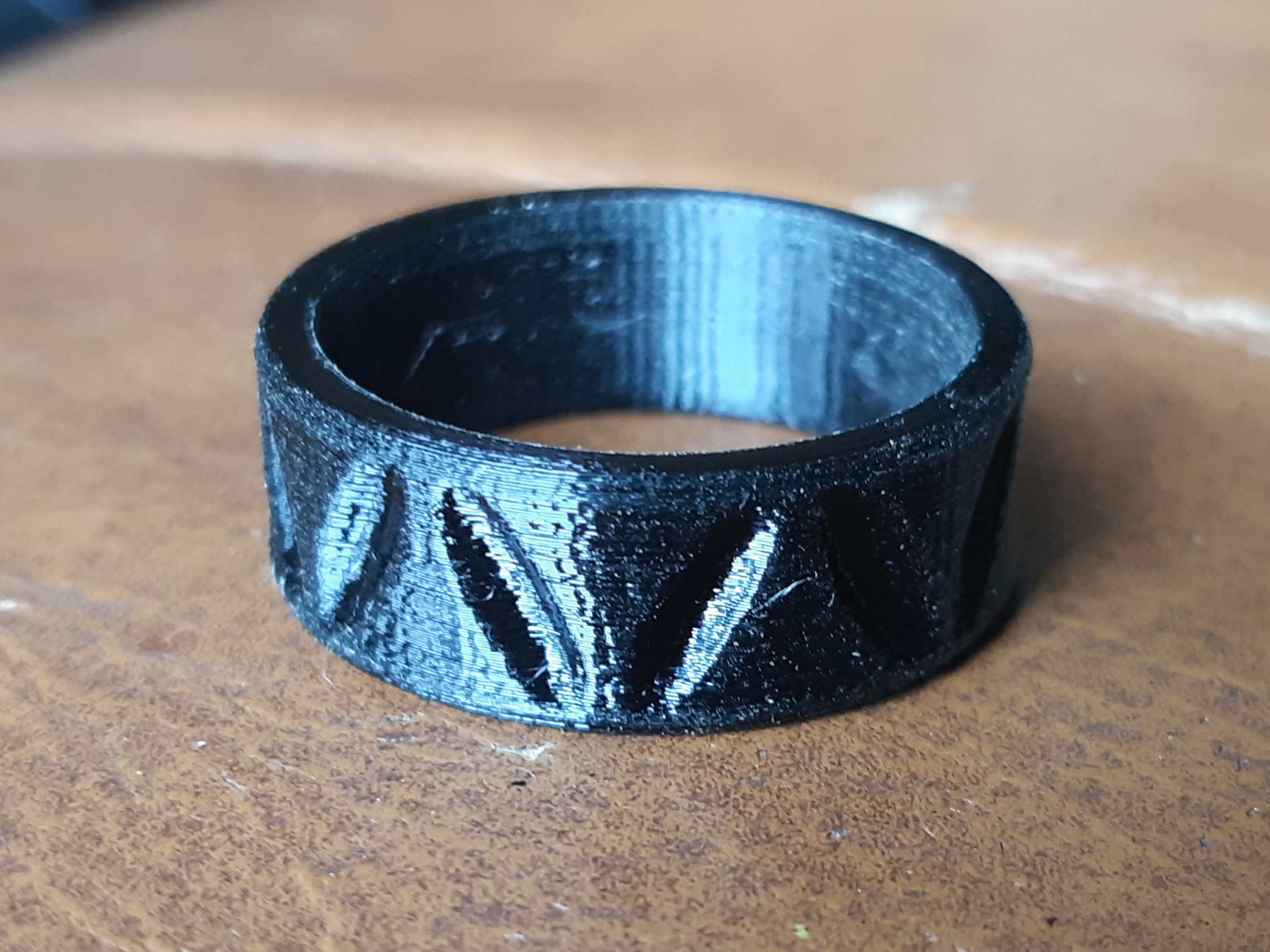 Miniatura 3 do modelo 3D Patterned Wedding Rings