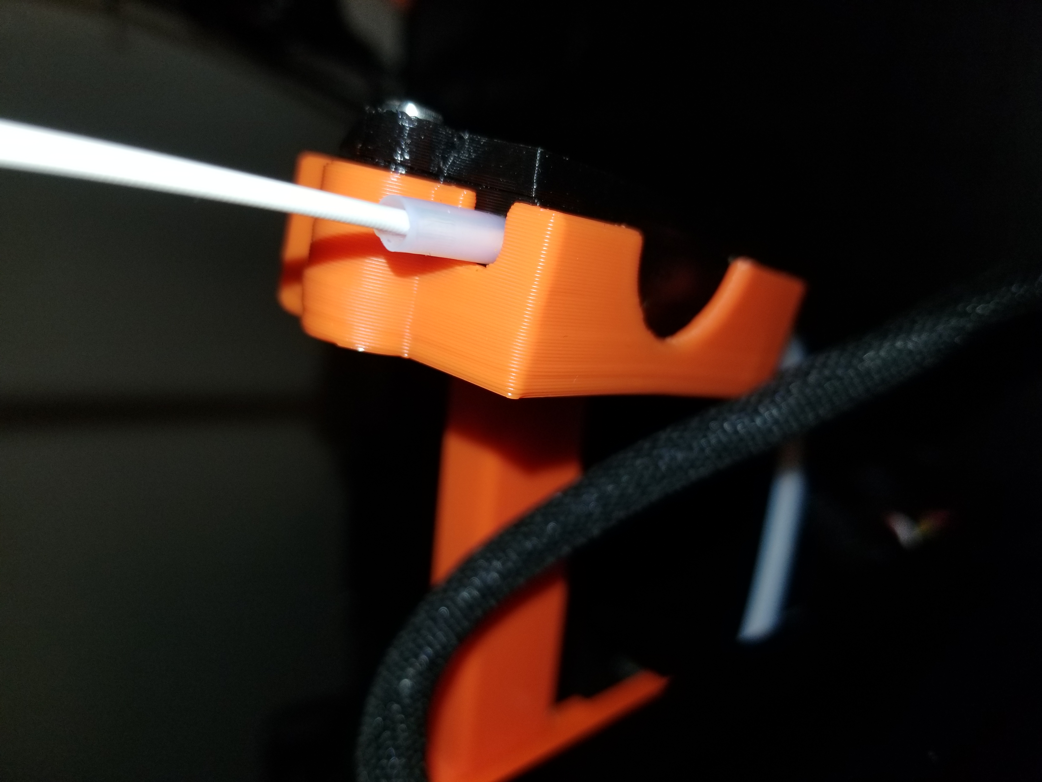 Prusa Mini filament sensor holder - hex nut