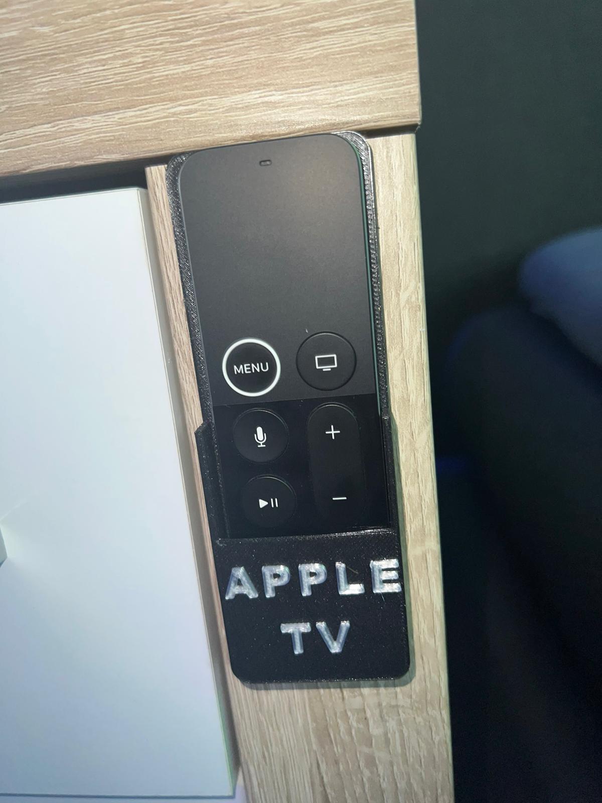 Apple TV bracket for remote control