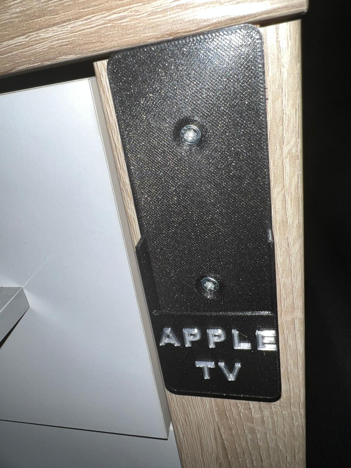 Apple TV bracket for remote control by 3Dennis Download free STL
