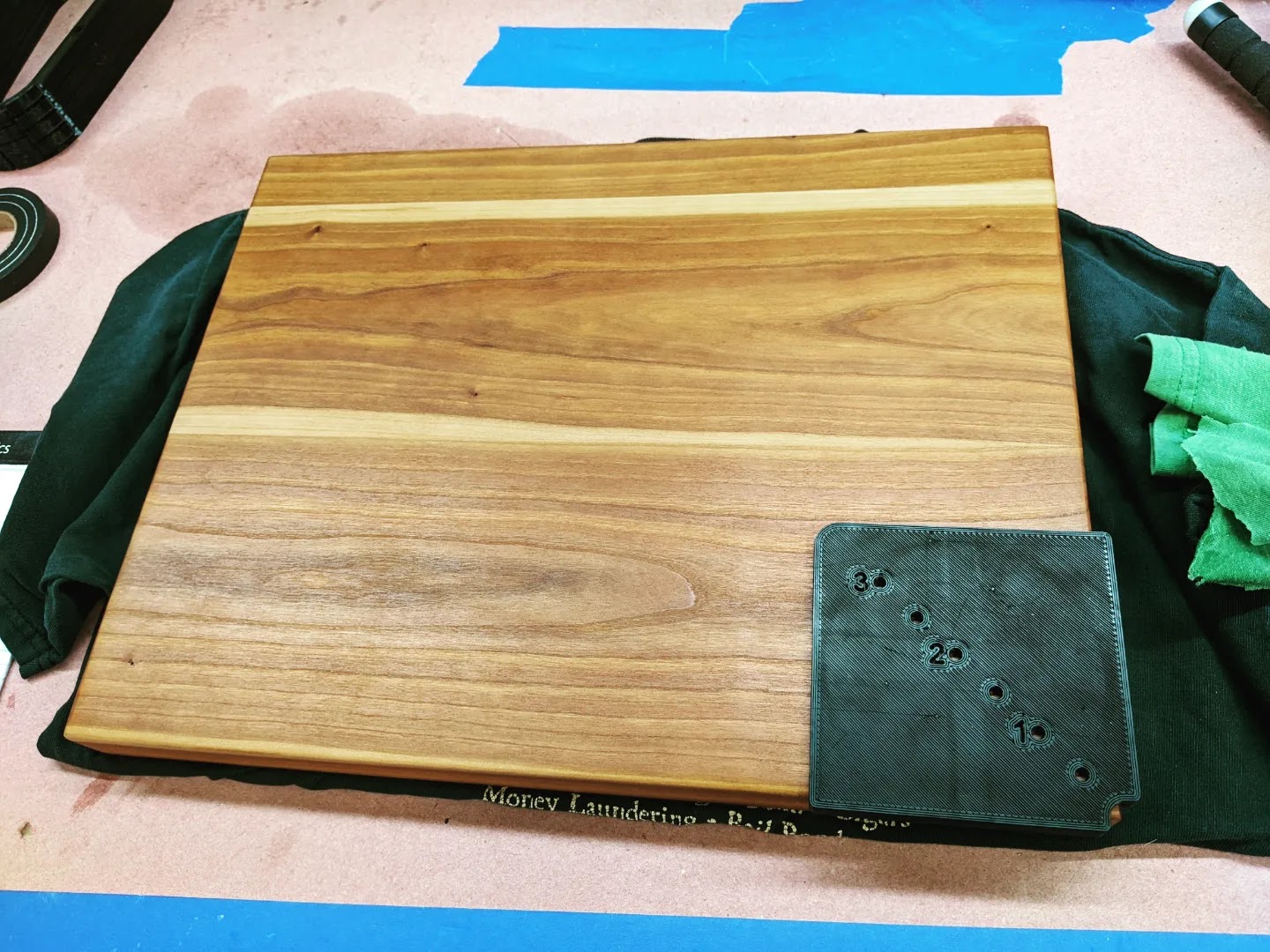 Foot Offset Jig Template - Woodworking, Cutting Boards - Pixels to Prototype