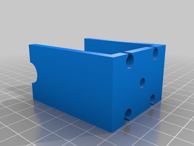 Miniatura 5 do modelo 3D 12-Port Patch Panel Bracket