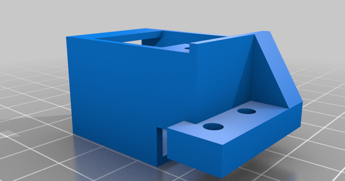 Printrbot Plus 2.0 Optical Zendstop Mount by TechnoSwiss Download