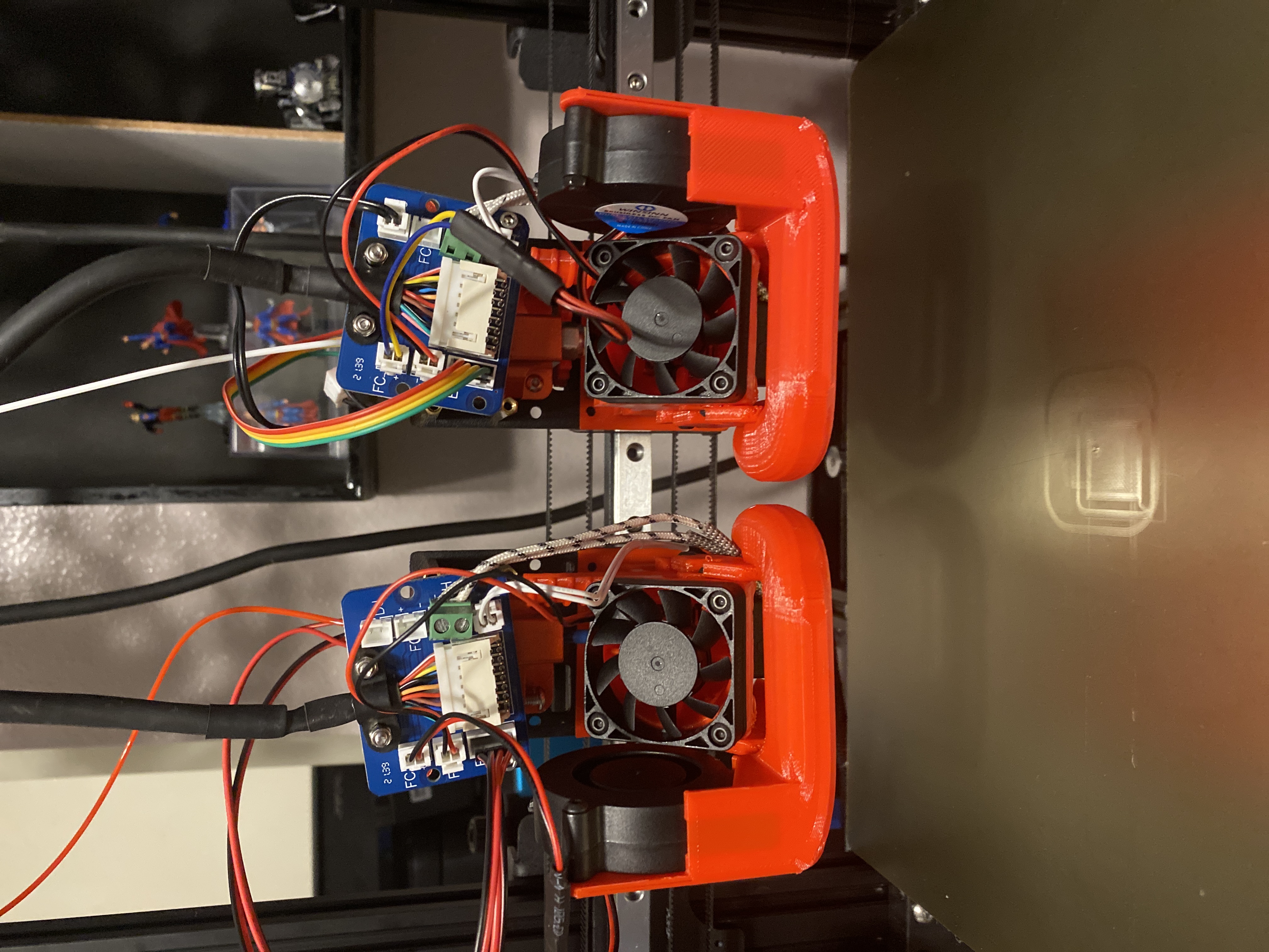 Tenlog Right and Left bracket V4 3D model thumbnail