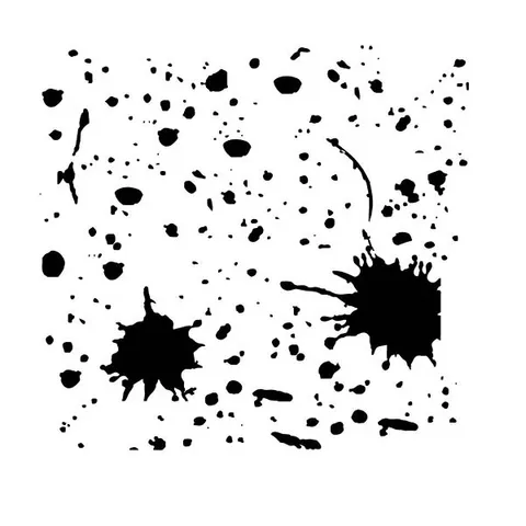 Airbrush stencil ST-TX003-splash-stains-paint-hobby-stencil