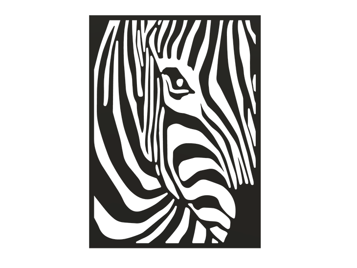 Miniatura 3 do modelo 3D Zebra set