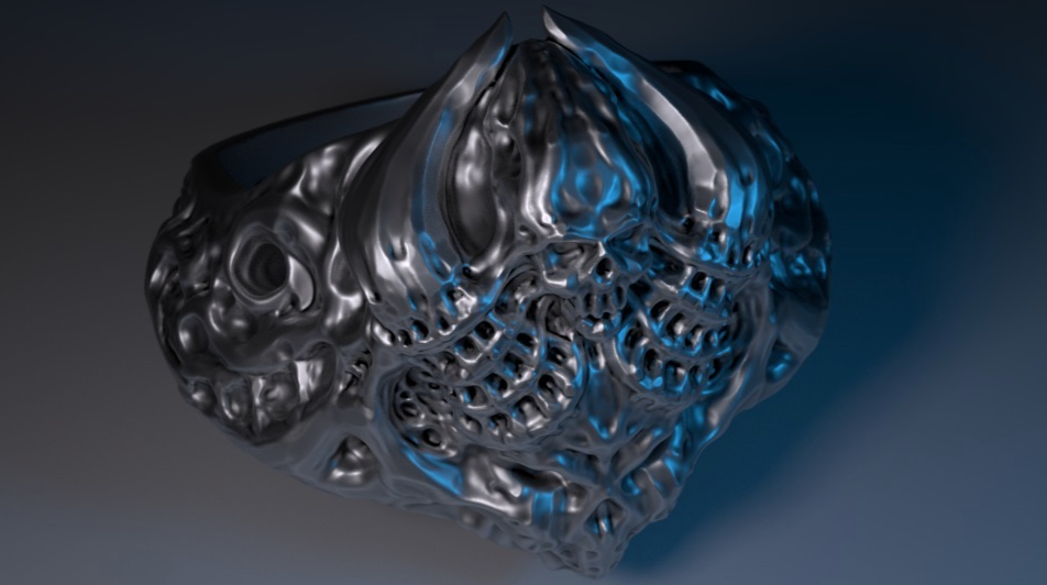 Demon Ring - Low Poly