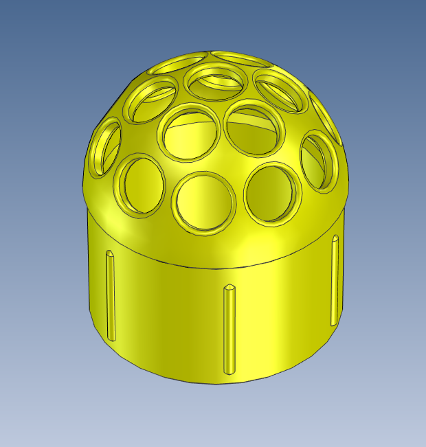 Vacuum cleaner strainer by dziobu | Download free STL model