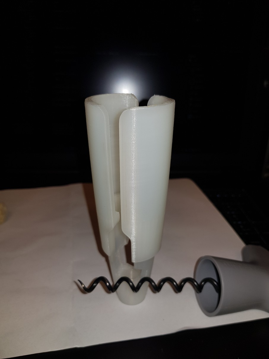 Tupperware corkscrew by dziobu Download free STL model