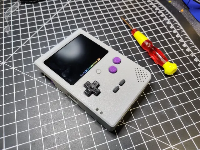 Remixed Game Boy SP Slab