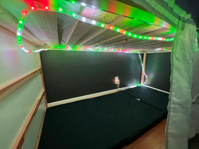 ikea kura led bracket