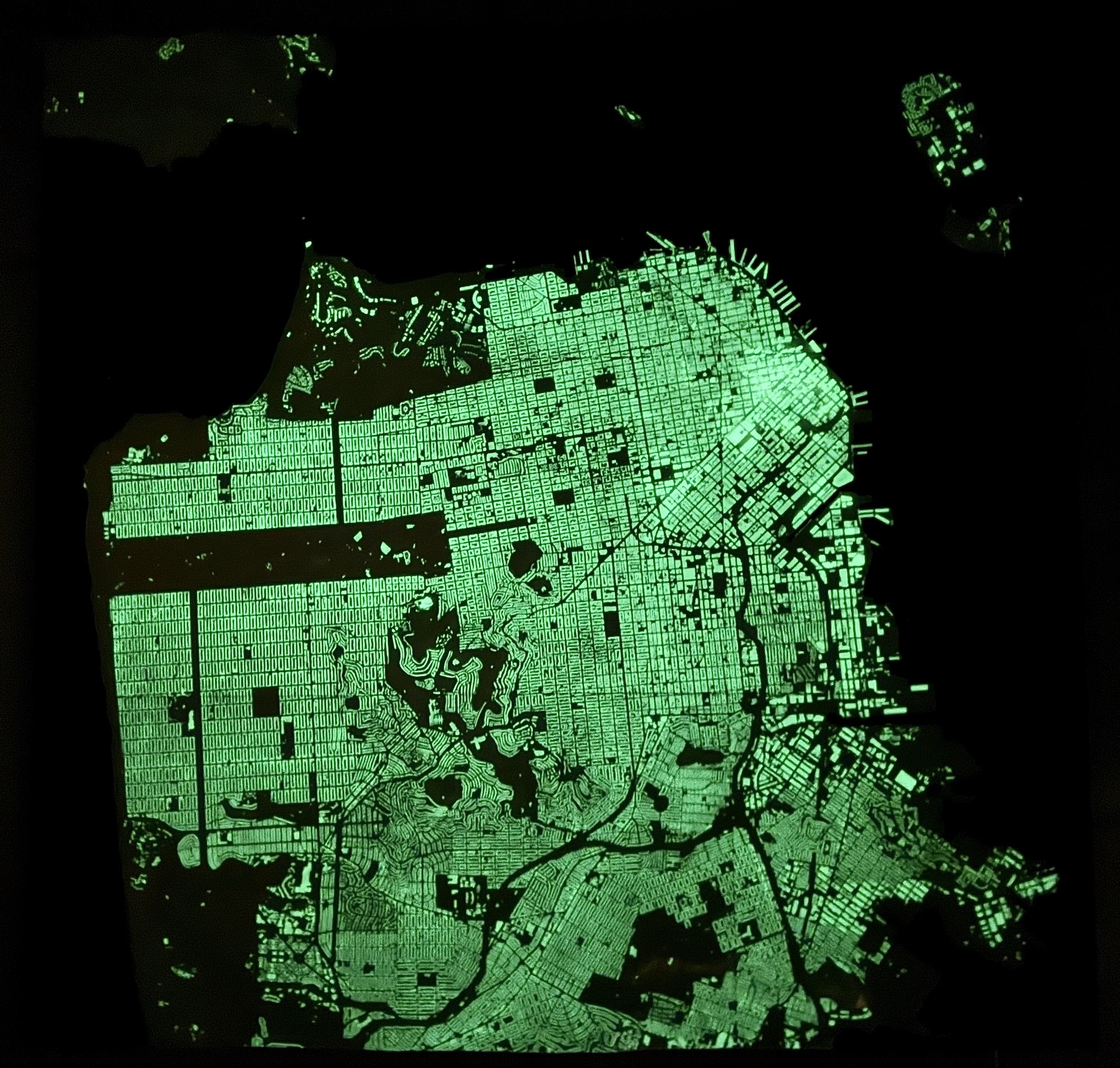 San Francisco High-Quality Mosaic Wall Art (2'x2')