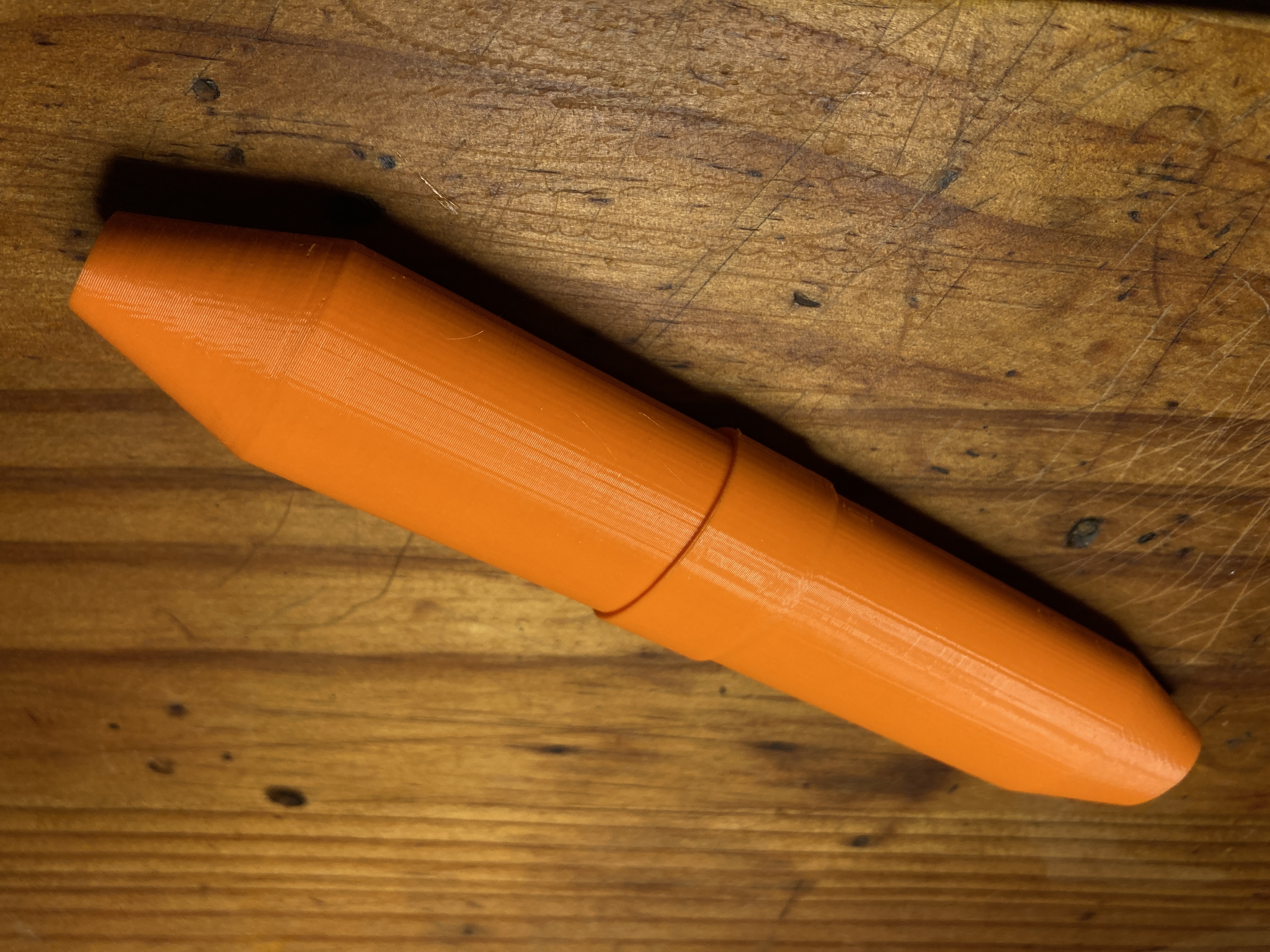 Blow pen for Sharpie marker