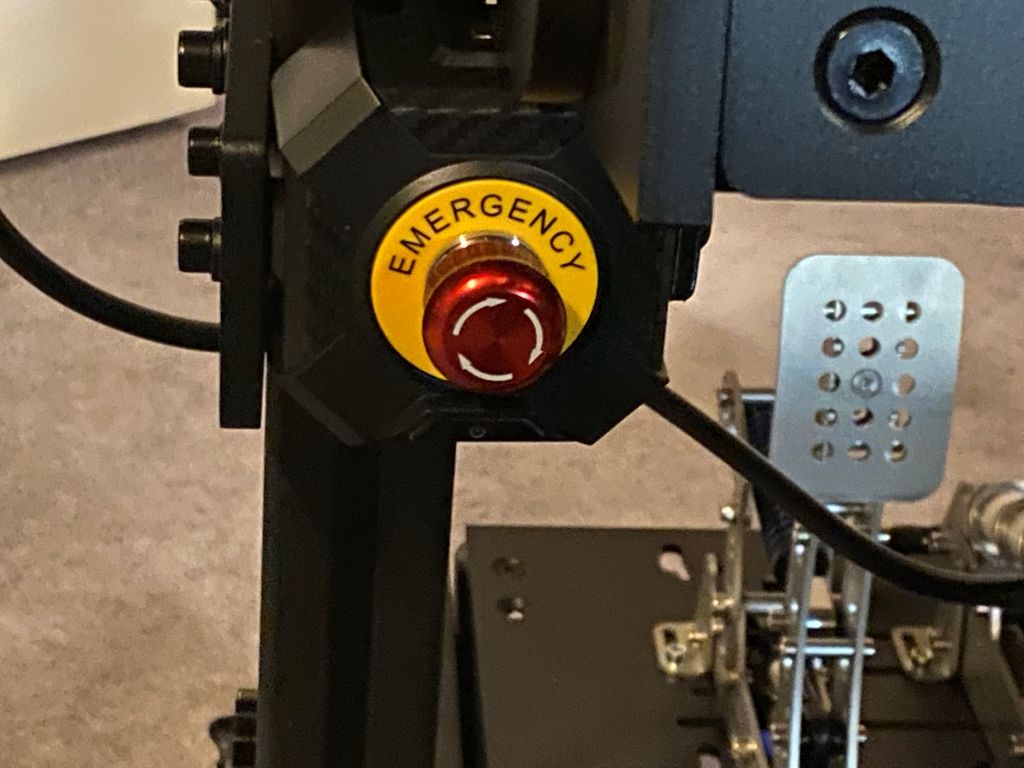 Miniatura 6 do modelo 3D Fanatec E-stop button offset side mount