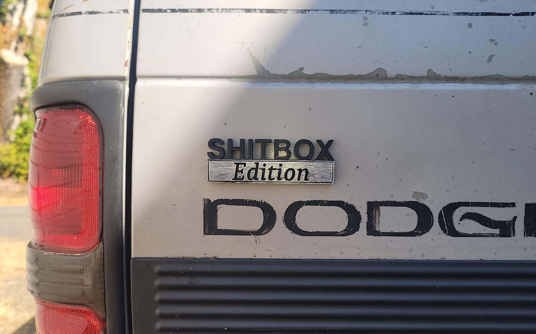 ShitBox Edition Car Badge