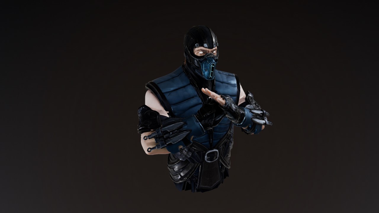Miniatura 2 do modelo 3D SUB ZERO WARRIOR