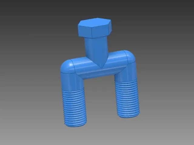 Double fastener