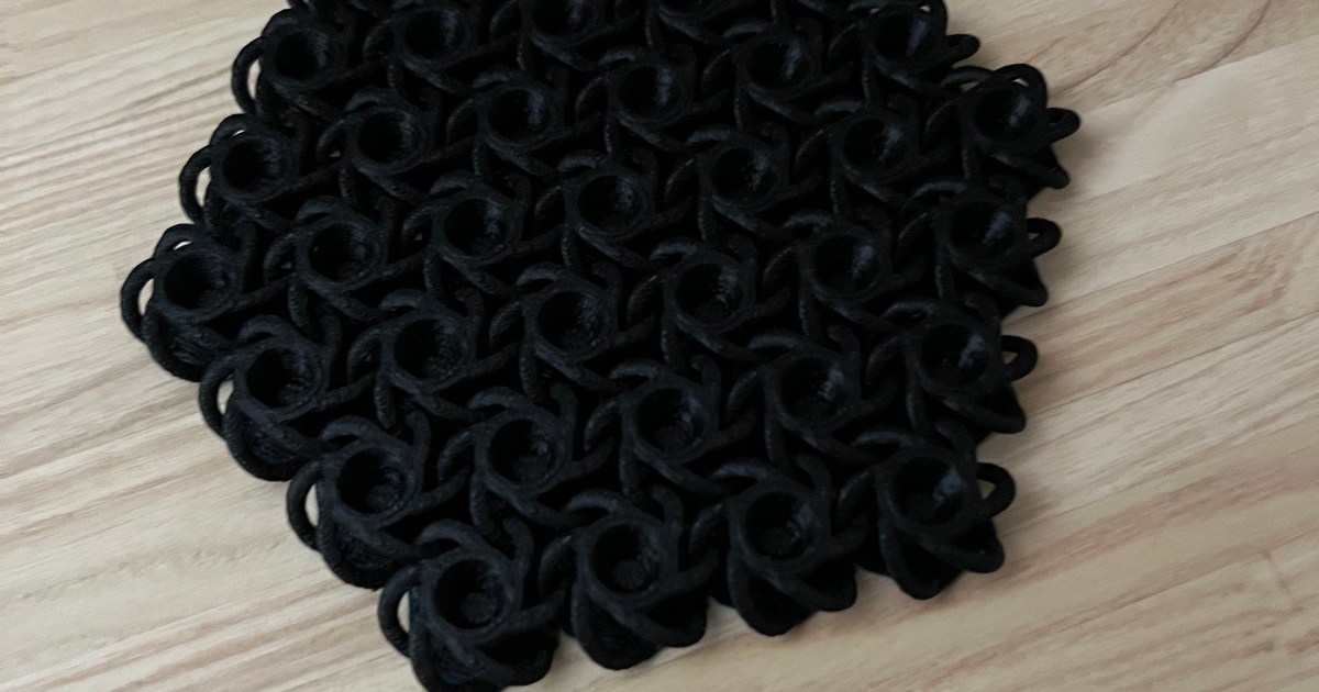 Nasa Chainmail Hex by tooclewell | Download free STL model | Printables.com